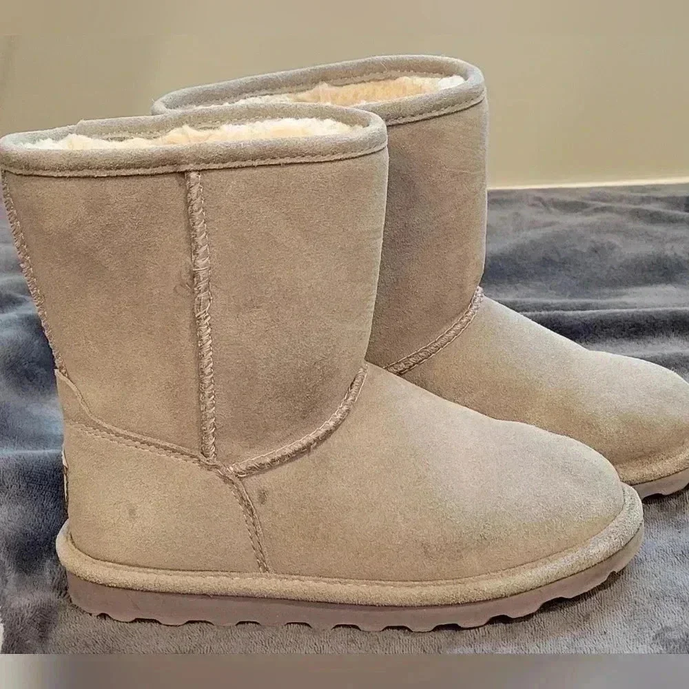 Bearpaw Eva Never Wet Sheepskin Winter Boots,Lavender US Womens Size 5.5/ Kids 3